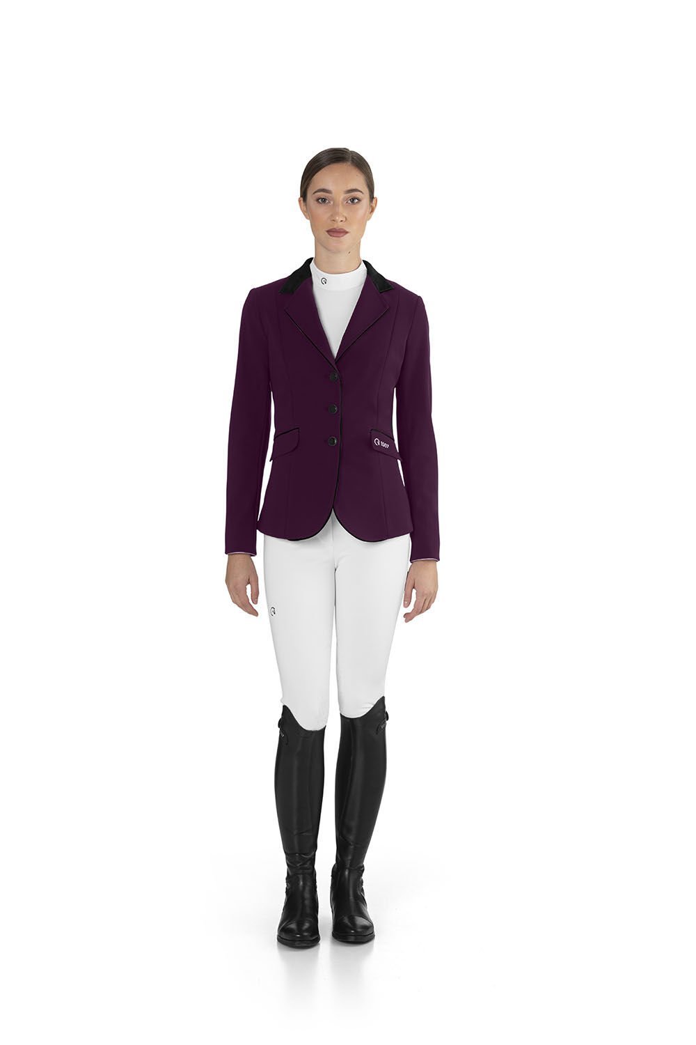 JELCL - Elegance - CL -Jacket - Front - Bordeaux