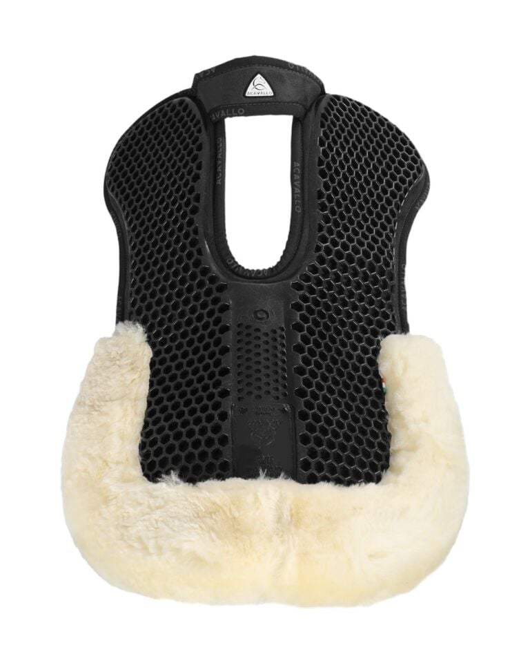 Pad MF-S WFS suede rear sheepskin Hexagonal gel flat