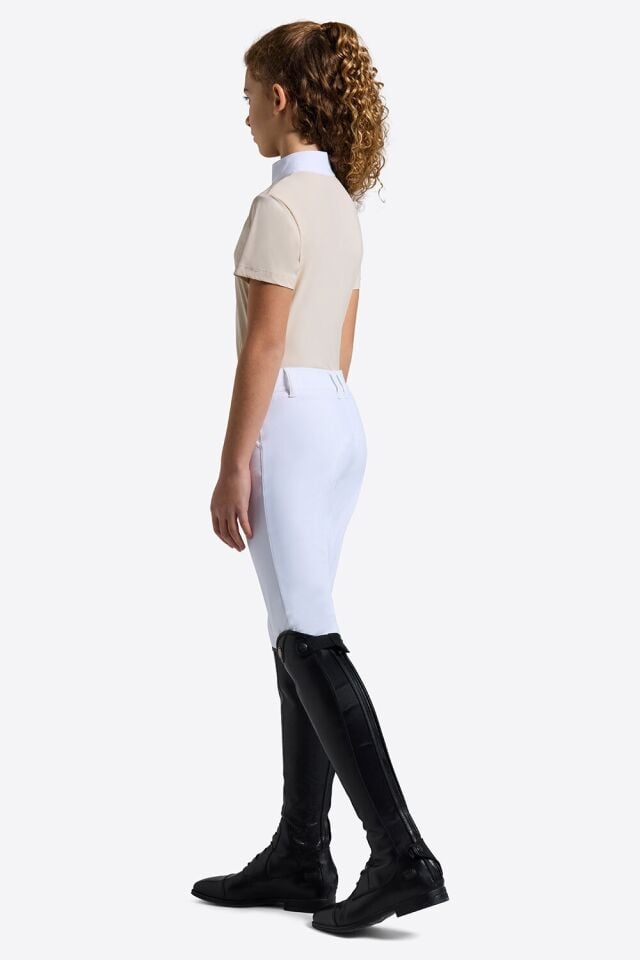 Rider’s Gene Girls’ Short Sleeves Competition Polo Shirt TECHNICAL SPECIFICATION