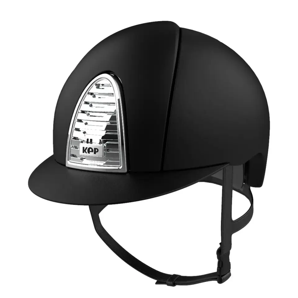 KEP ITALIA CROMO 2.0 TEXTILE BLACK/CHROME  LARGE