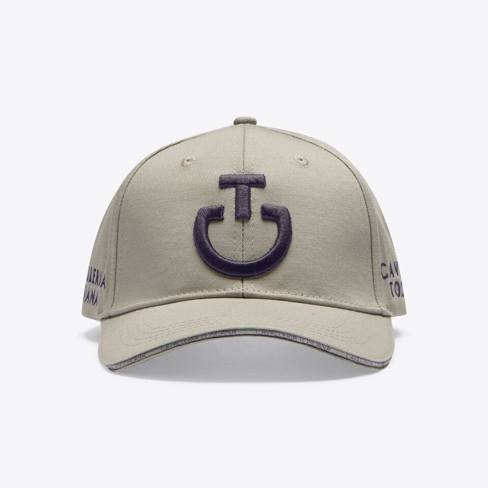 Cotton baseball cap with an embroidered logo | Cavalleria Toscana