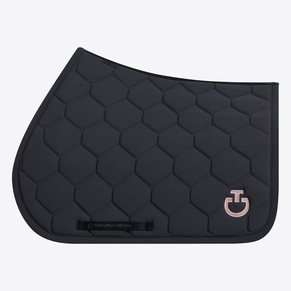 CAVALLERIA TOSCANA SADDLE PAD AND EARNET SET